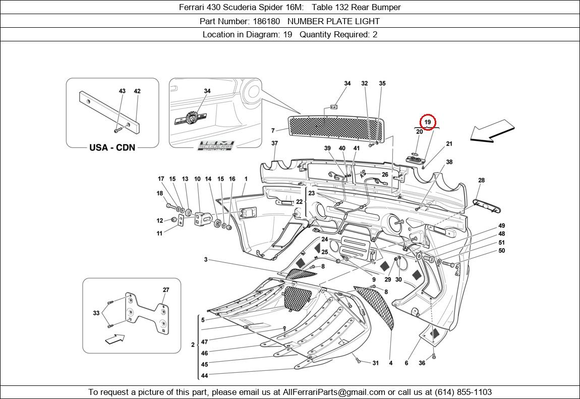 Ferrari Part 186180