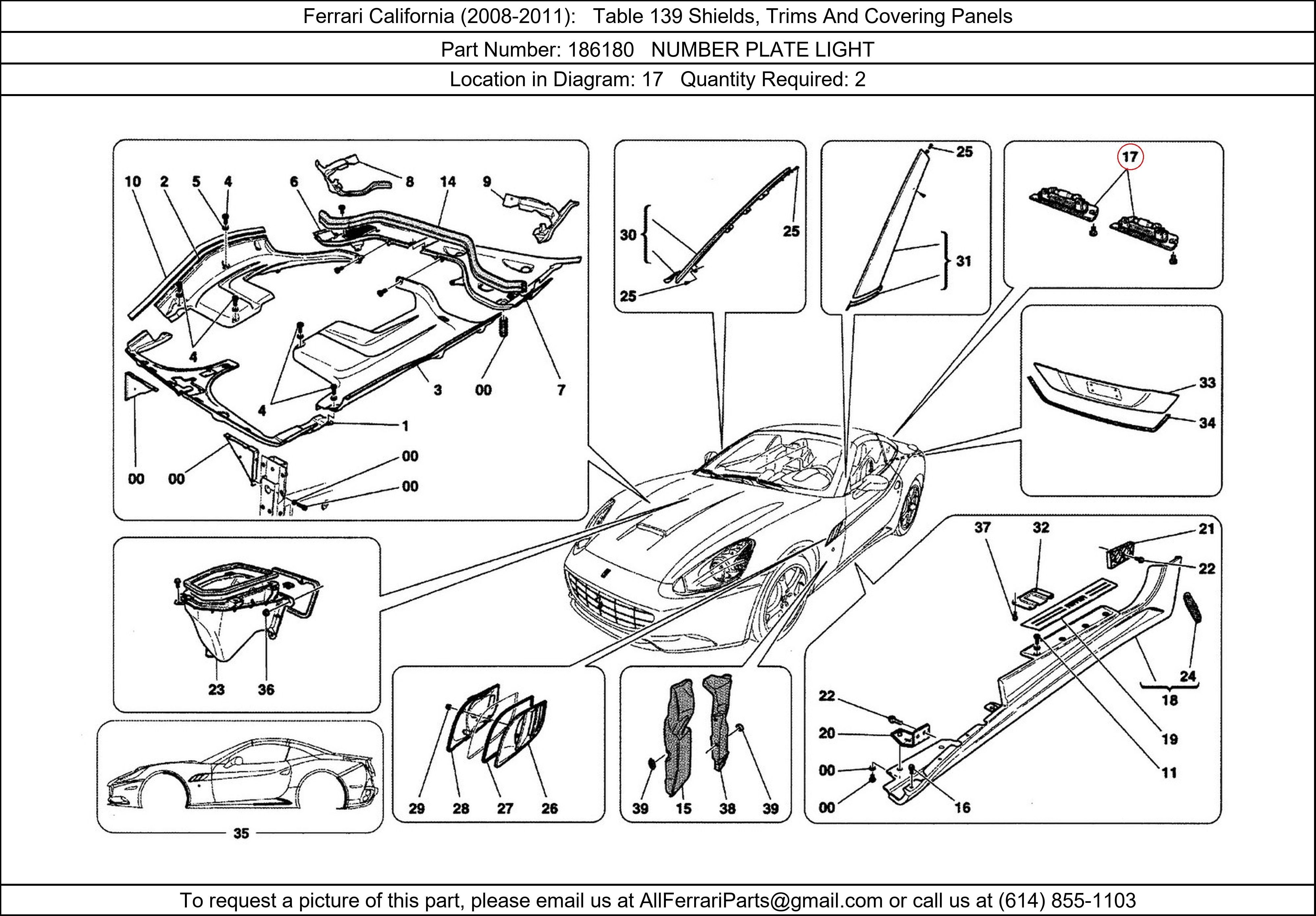 Ferrari Part 186180