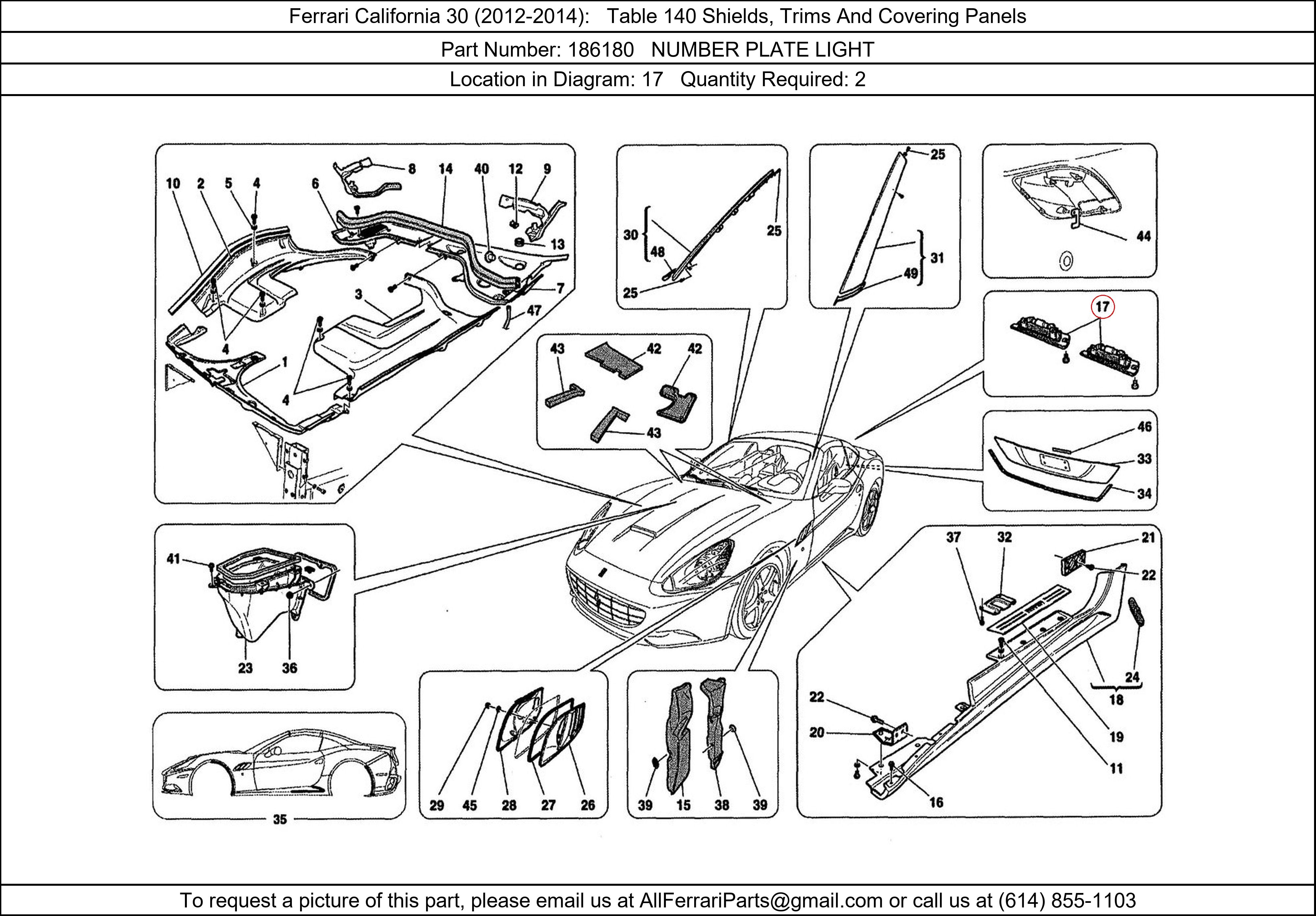 Ferrari Part 186180