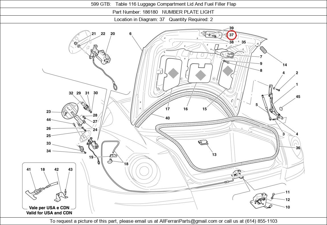 Ferrari Part 186180