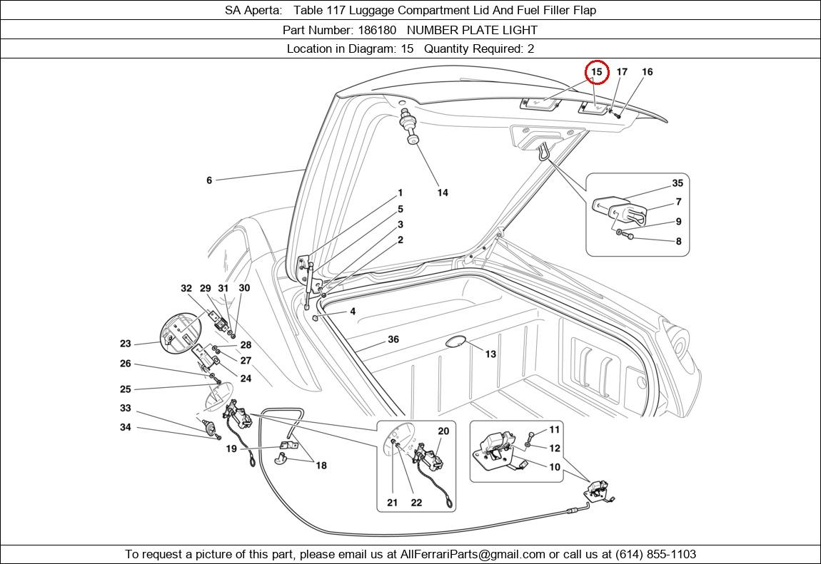 Ferrari Part 186180