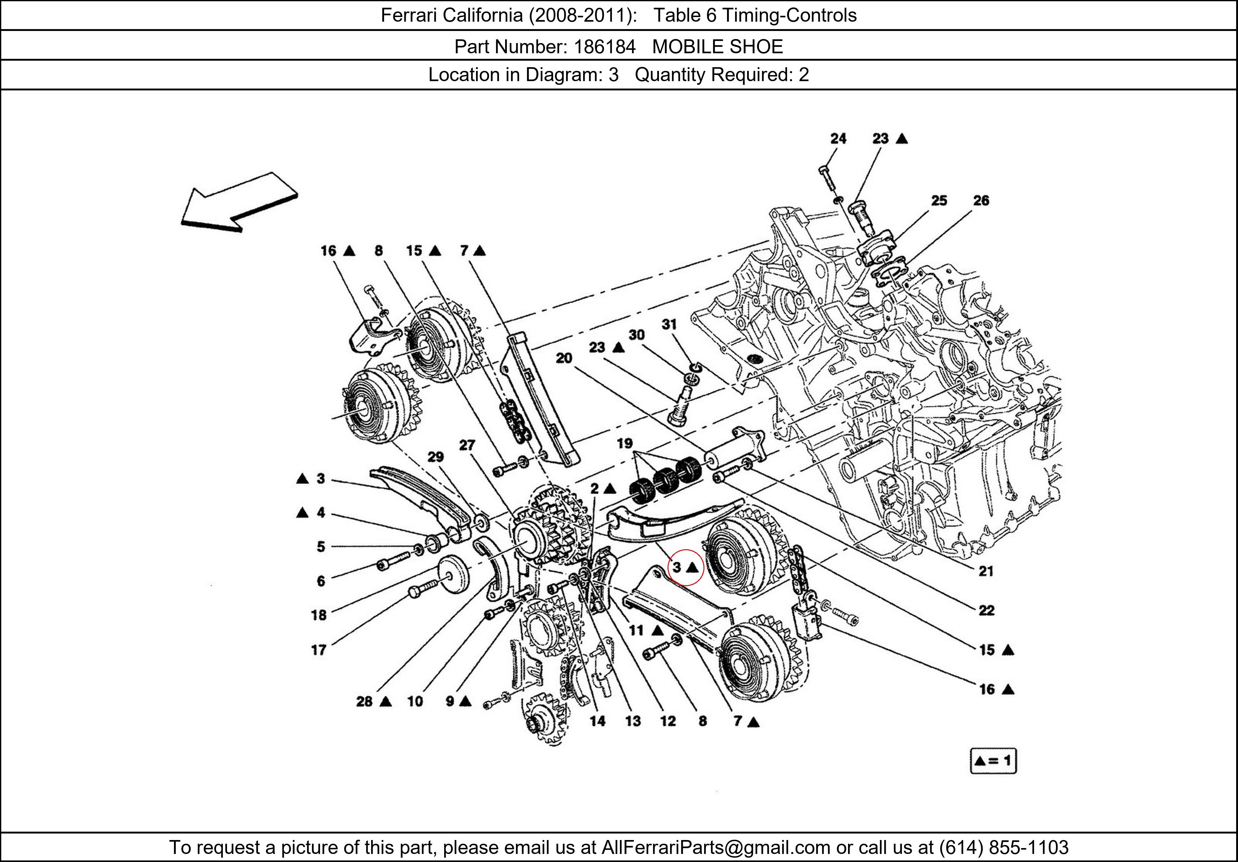 Ferrari Part 186184