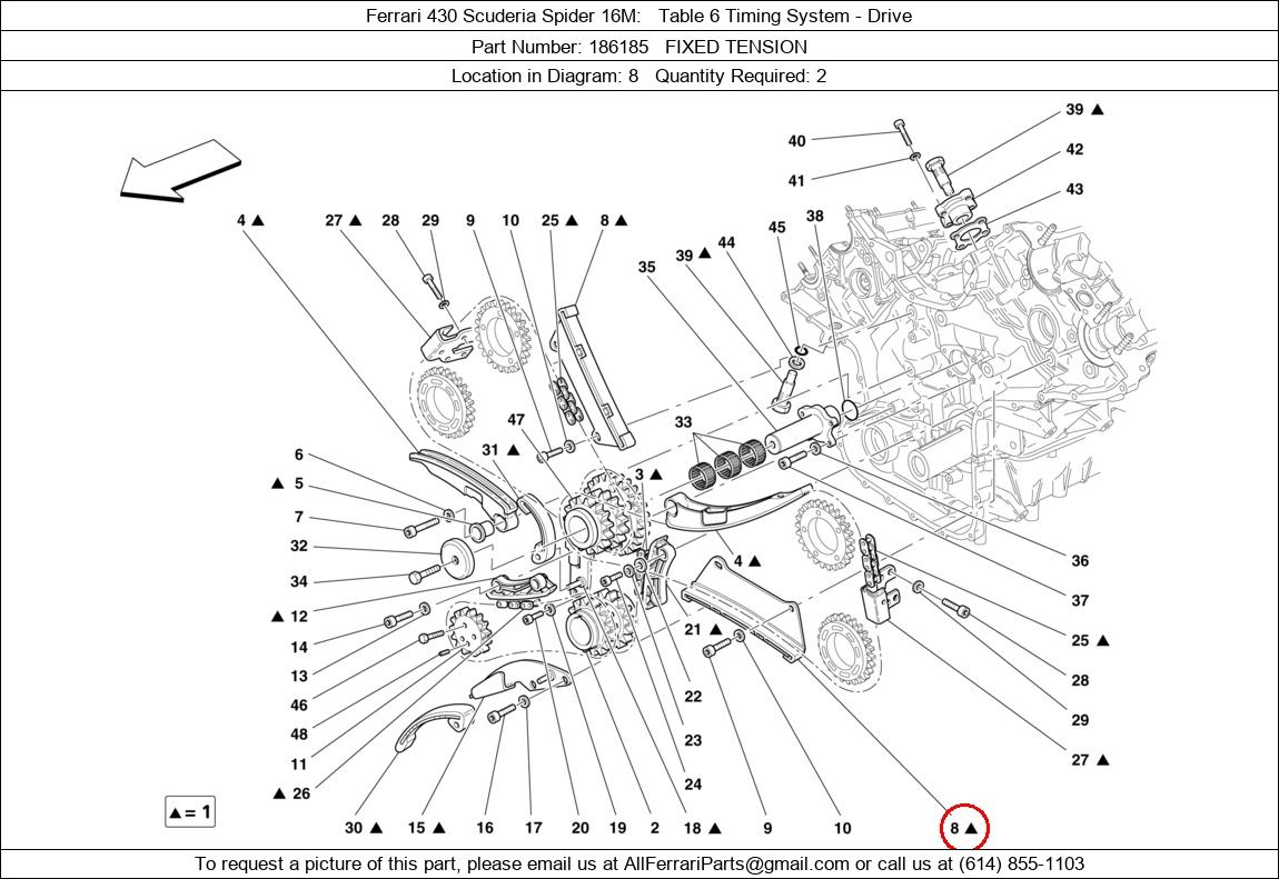 Ferrari Part 186185