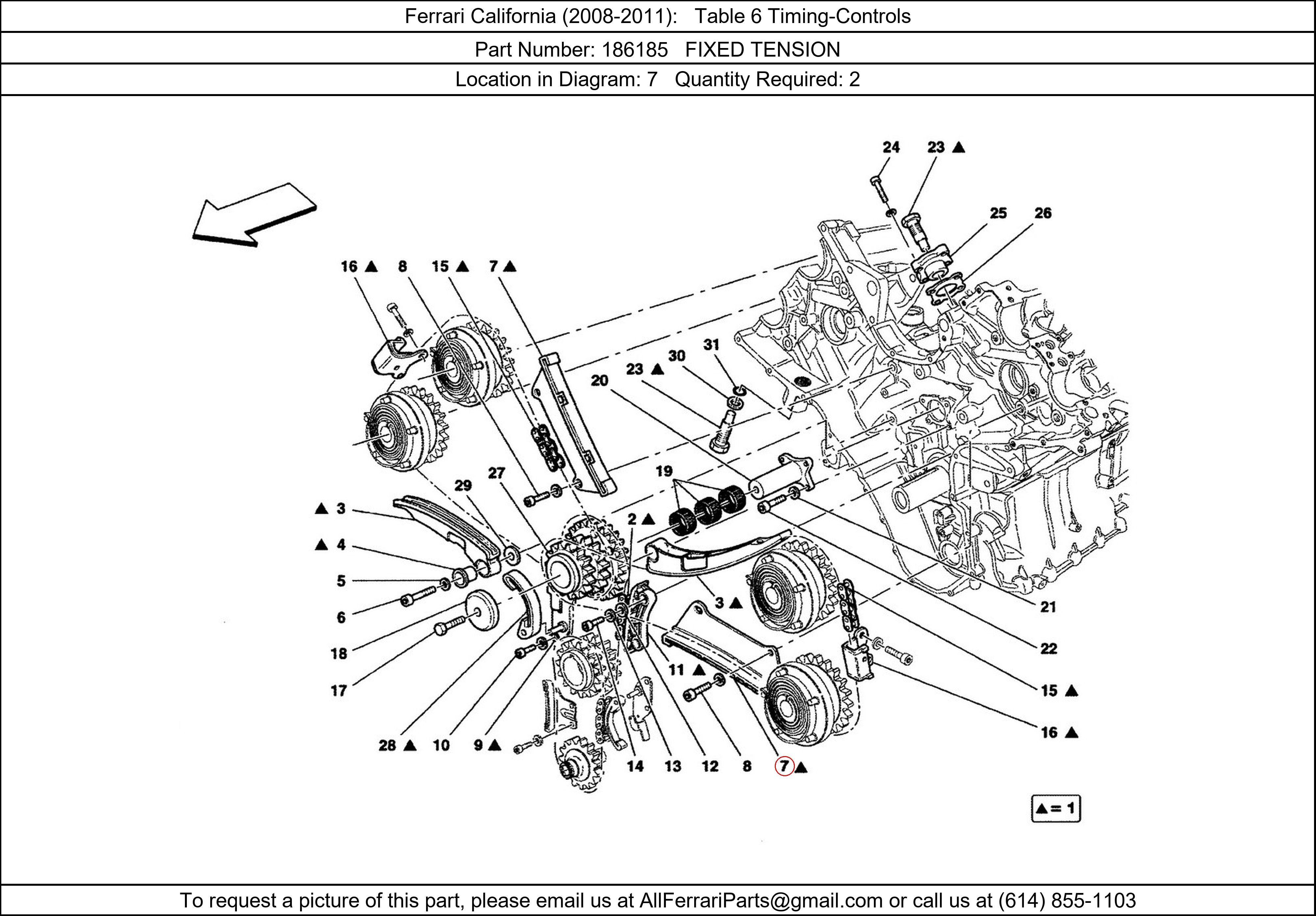 Ferrari Part 186185