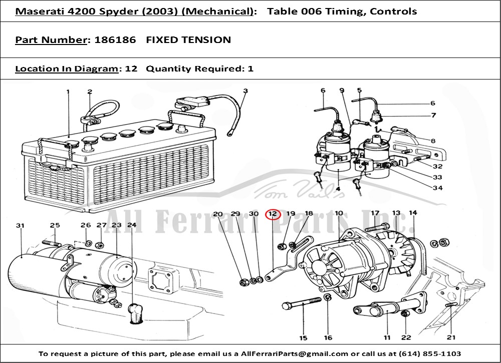 Ferrari Part 186186