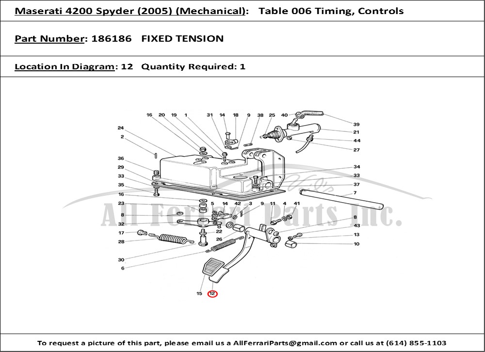 Ferrari Part 186186