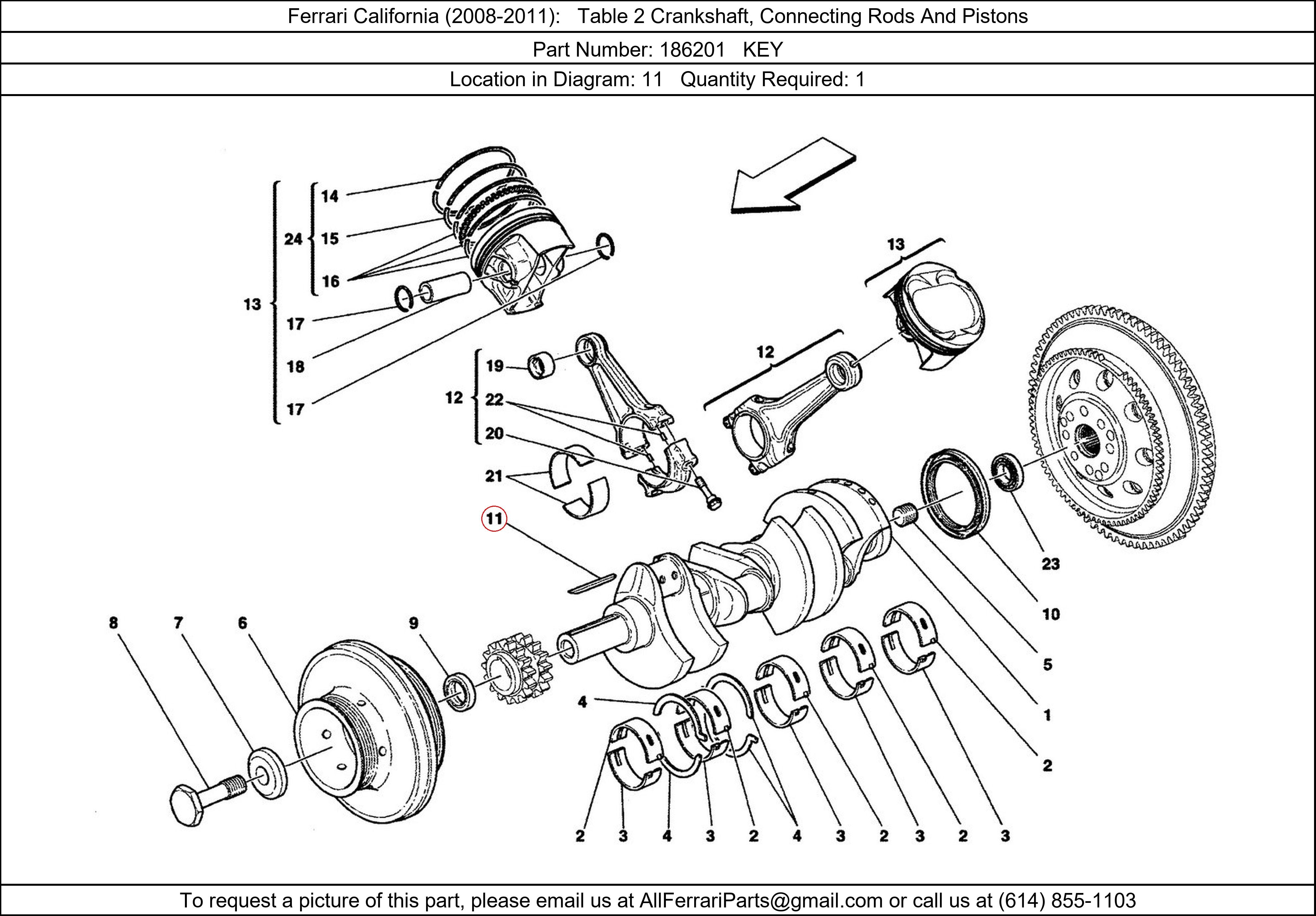 Ferrari Part 186201