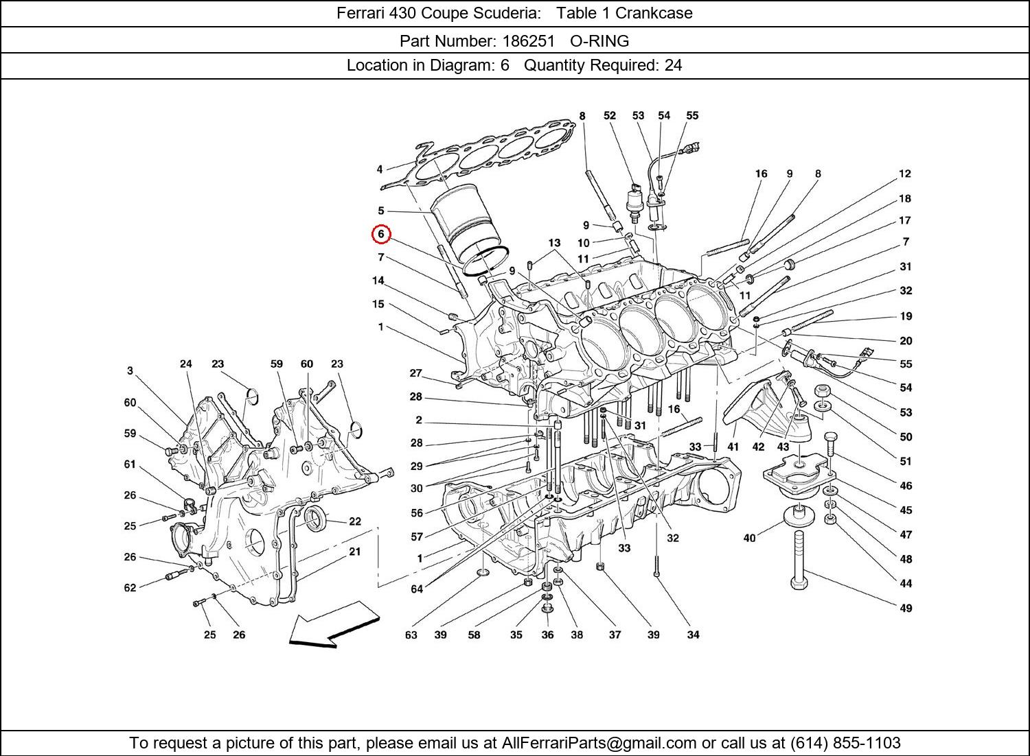 Ferrari Part 186251