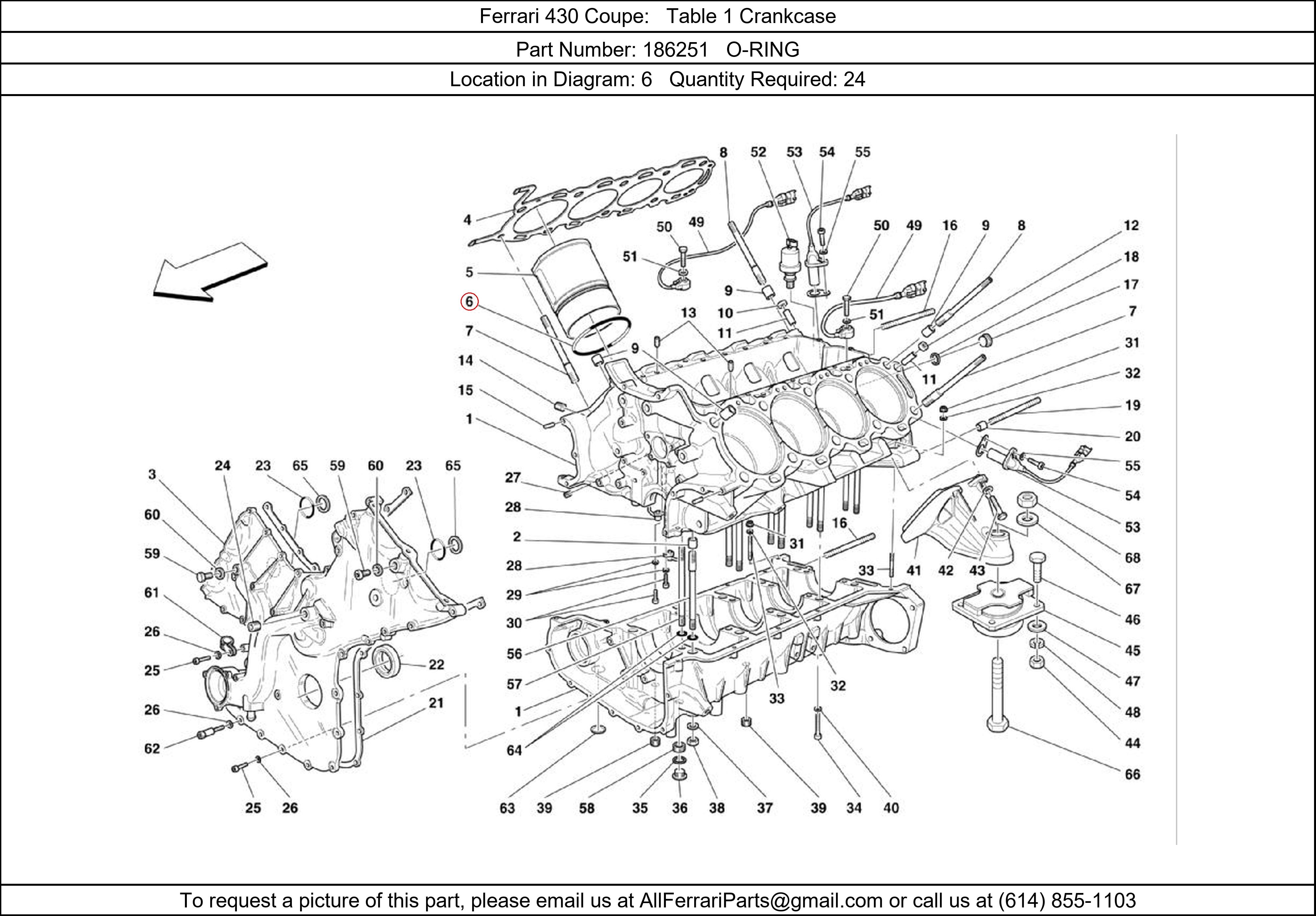 Ferrari Part 186251