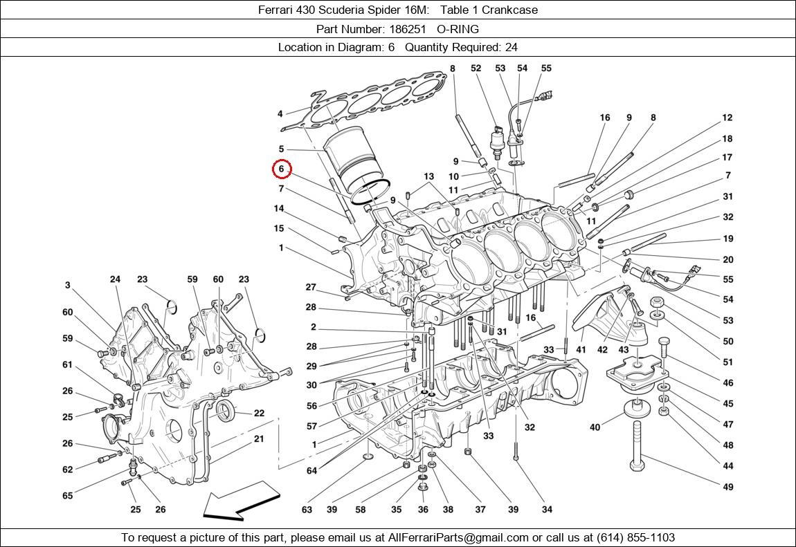 Ferrari Part 186251