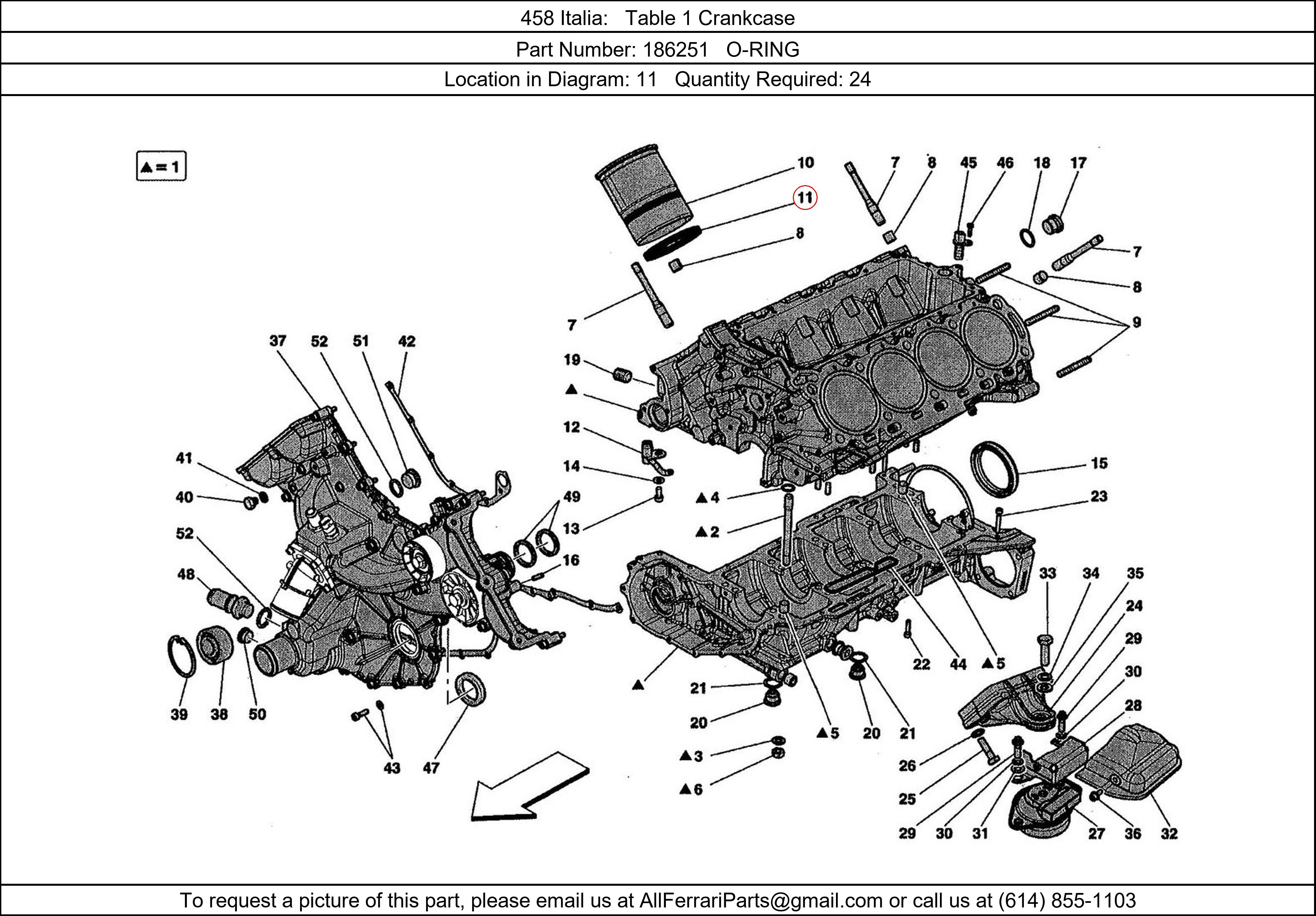 Ferrari Part 186251