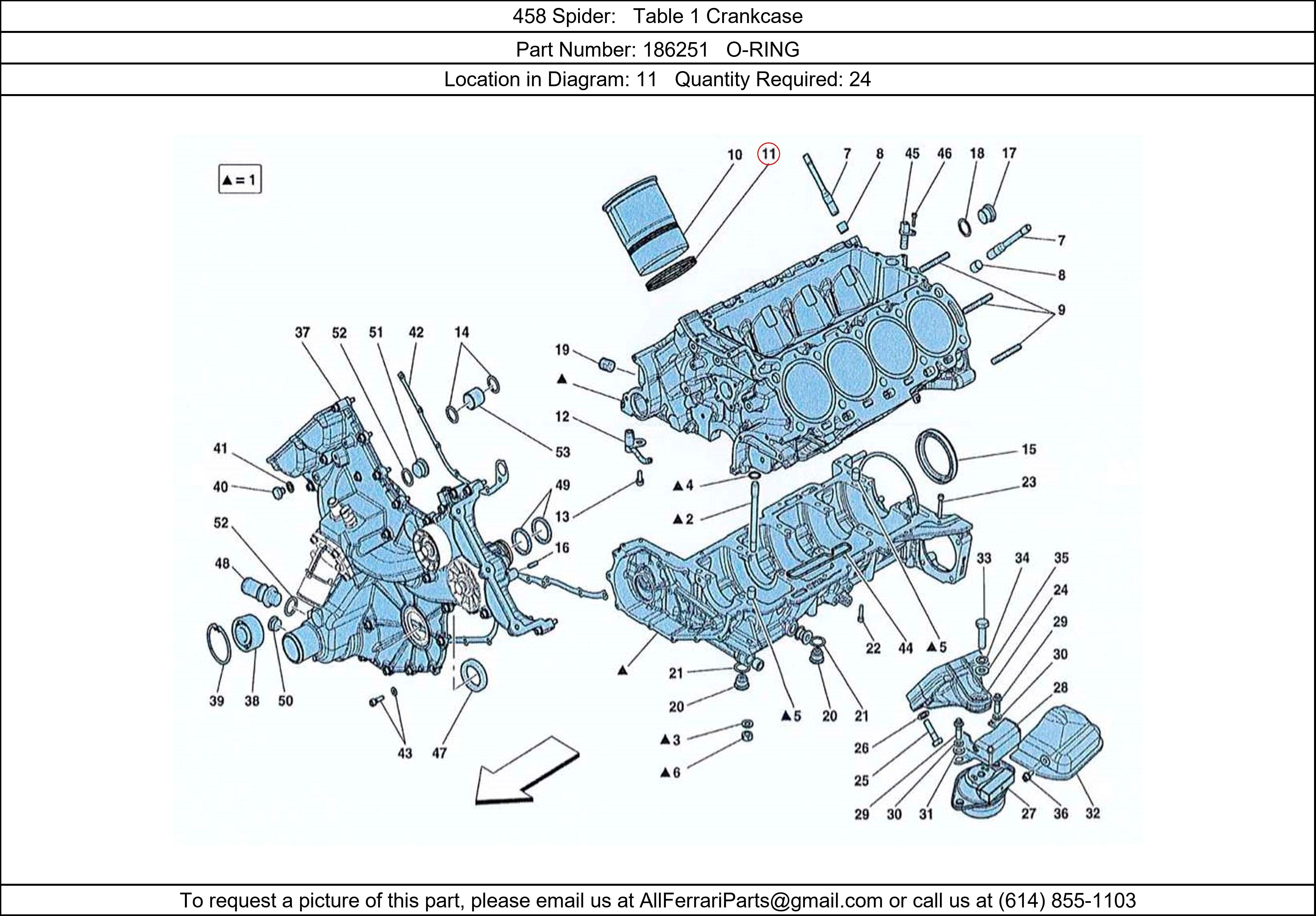 Ferrari Part 186251