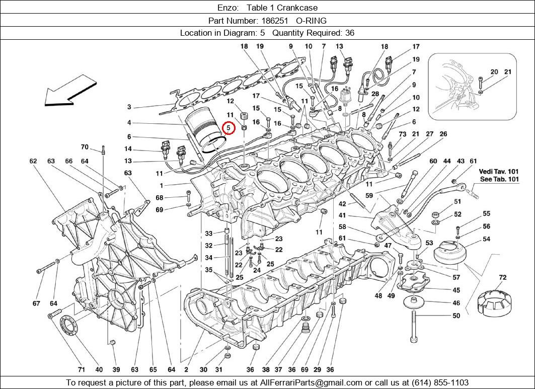 Ferrari Part 186251