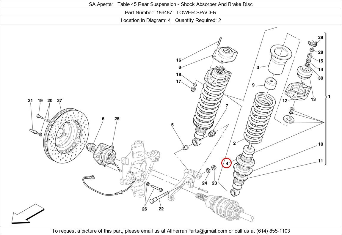 Ferrari Part 186487