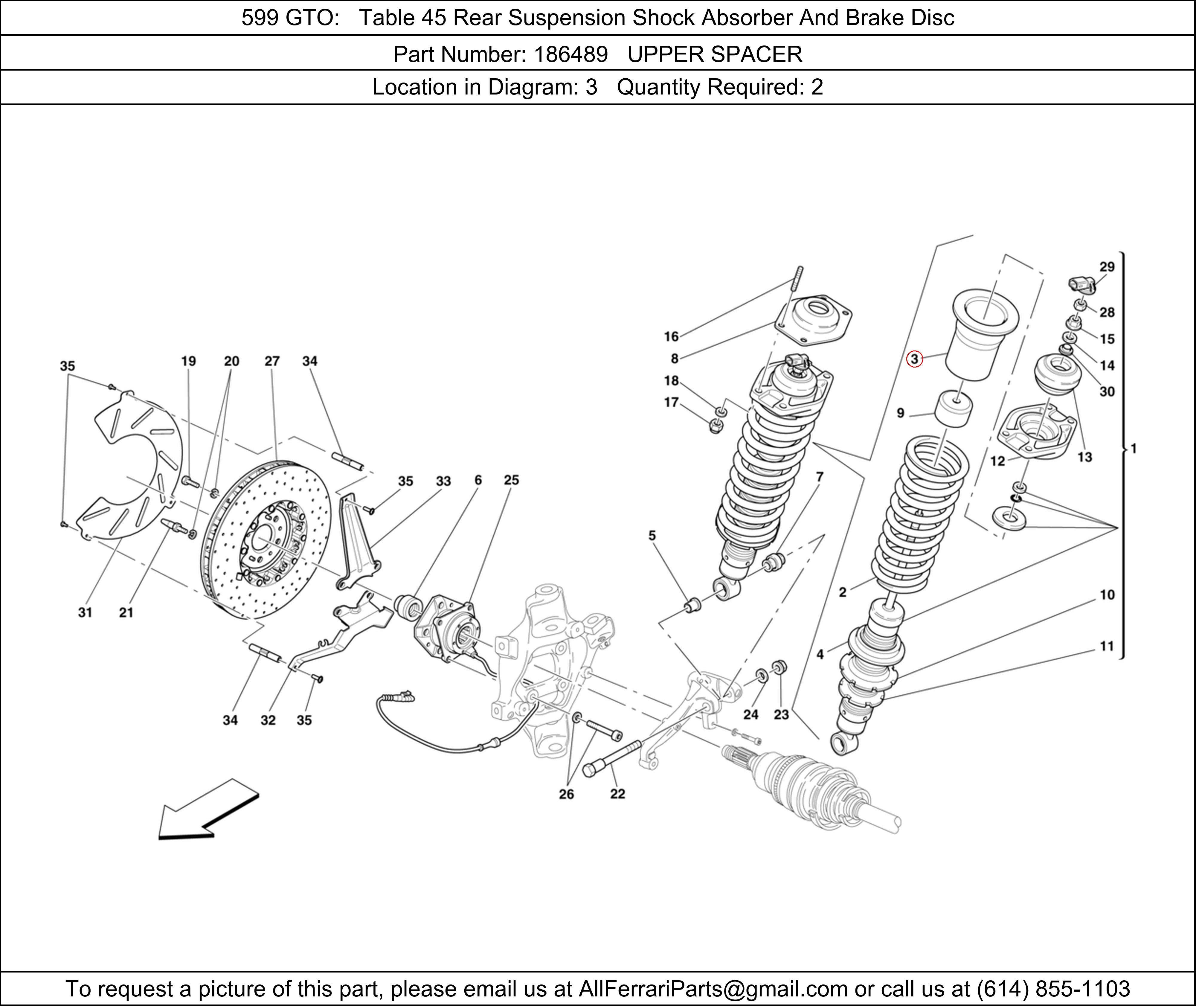 Ferrari Part 186489