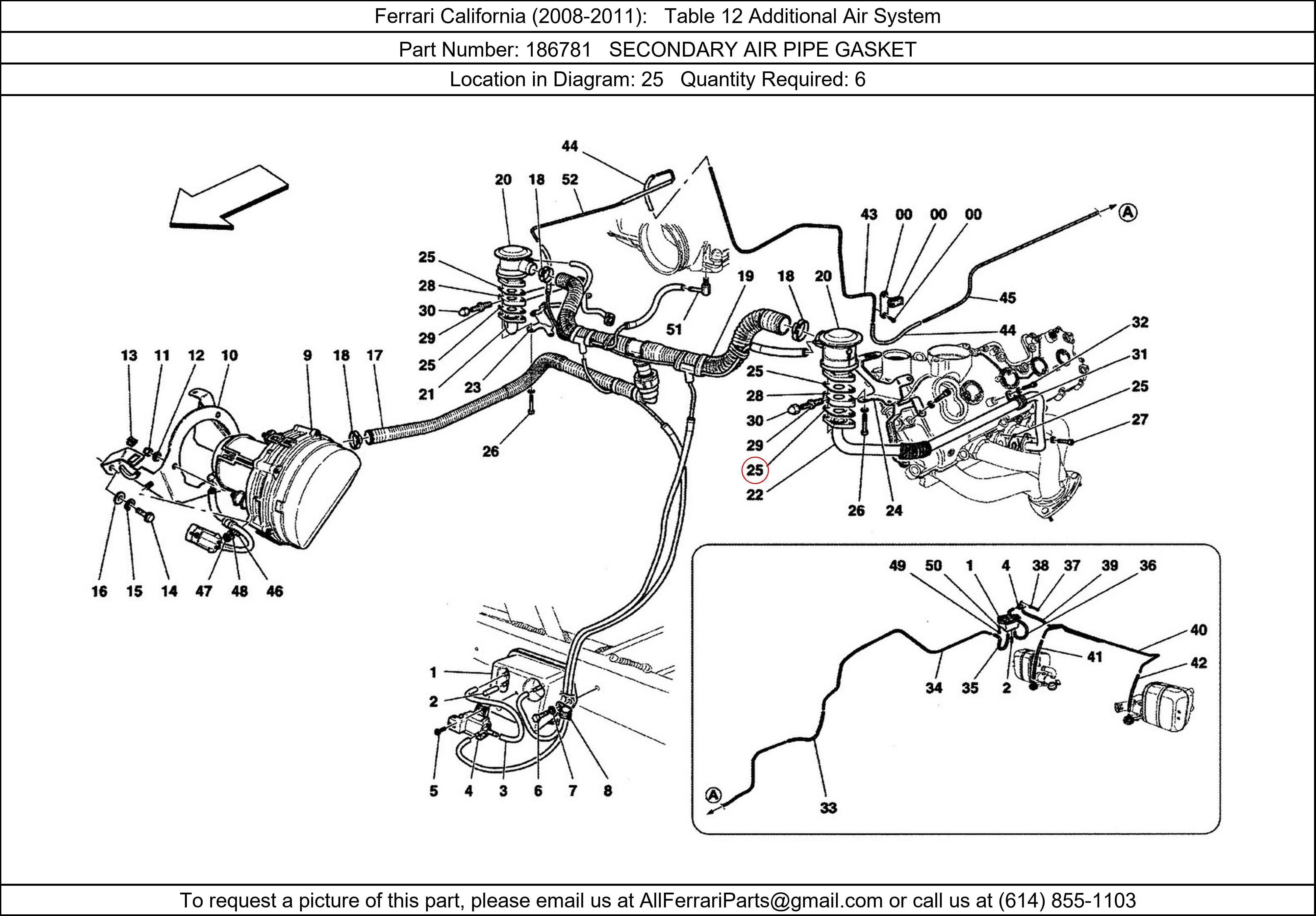 Ferrari Part 186781