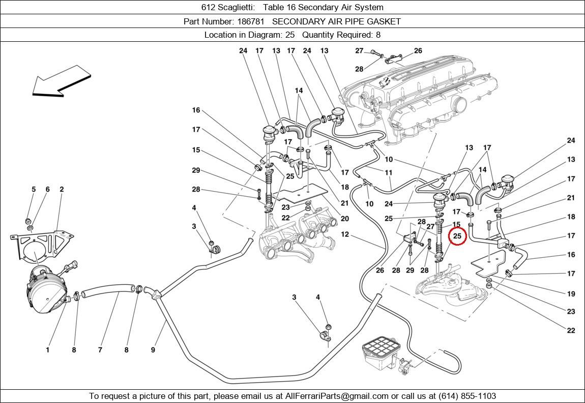 Ferrari Part 186781