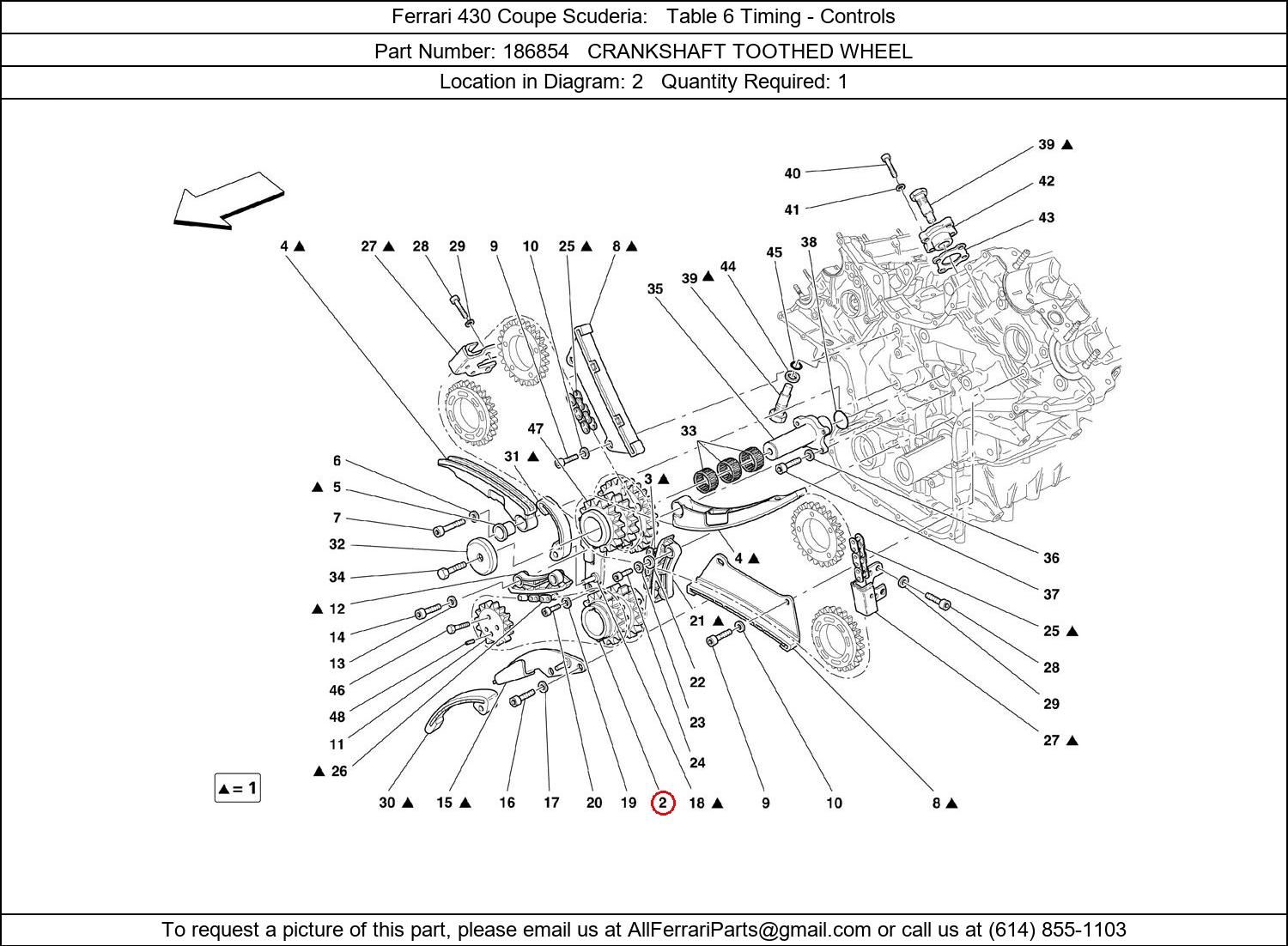 Ferrari Part 186854