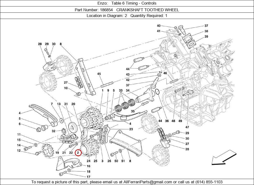 Ferrari Part 186854