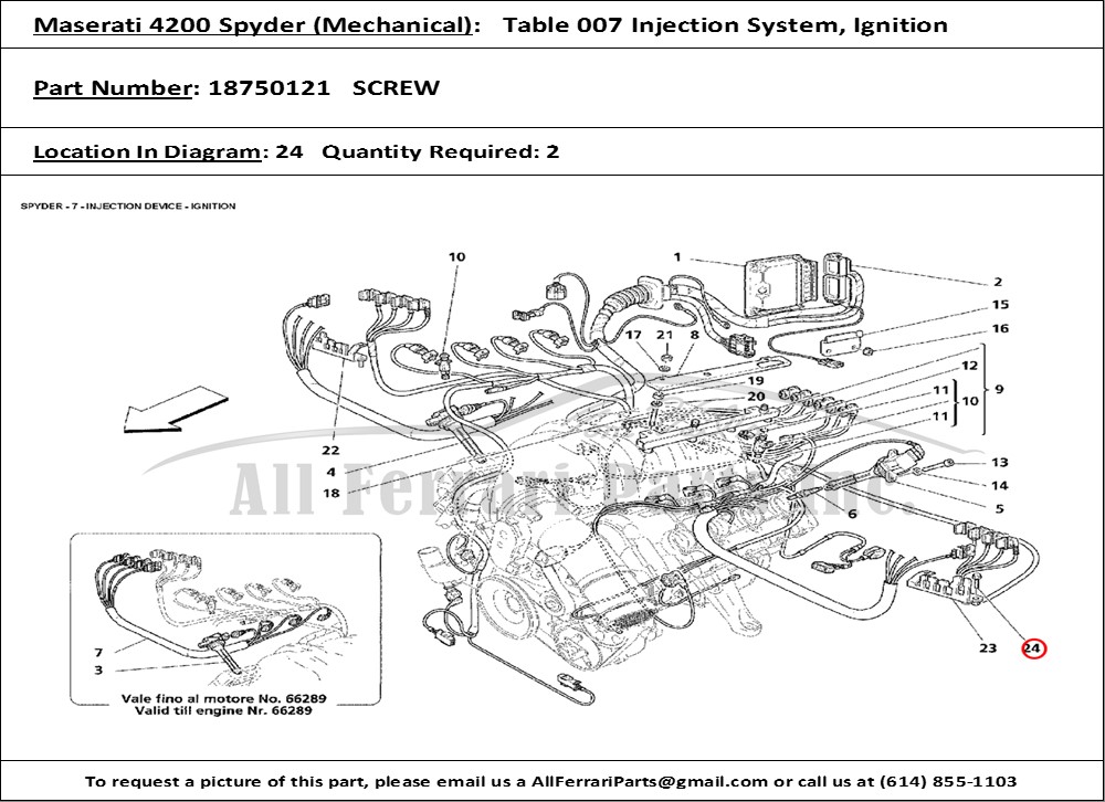 Ferrari Part 18750121