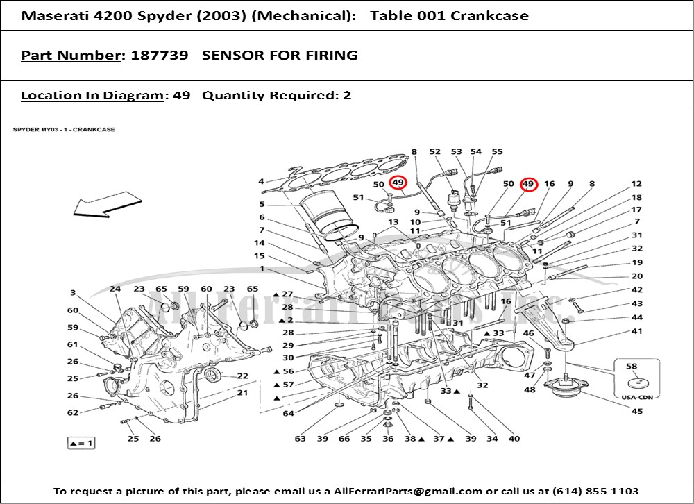 Ferrari Part 187739