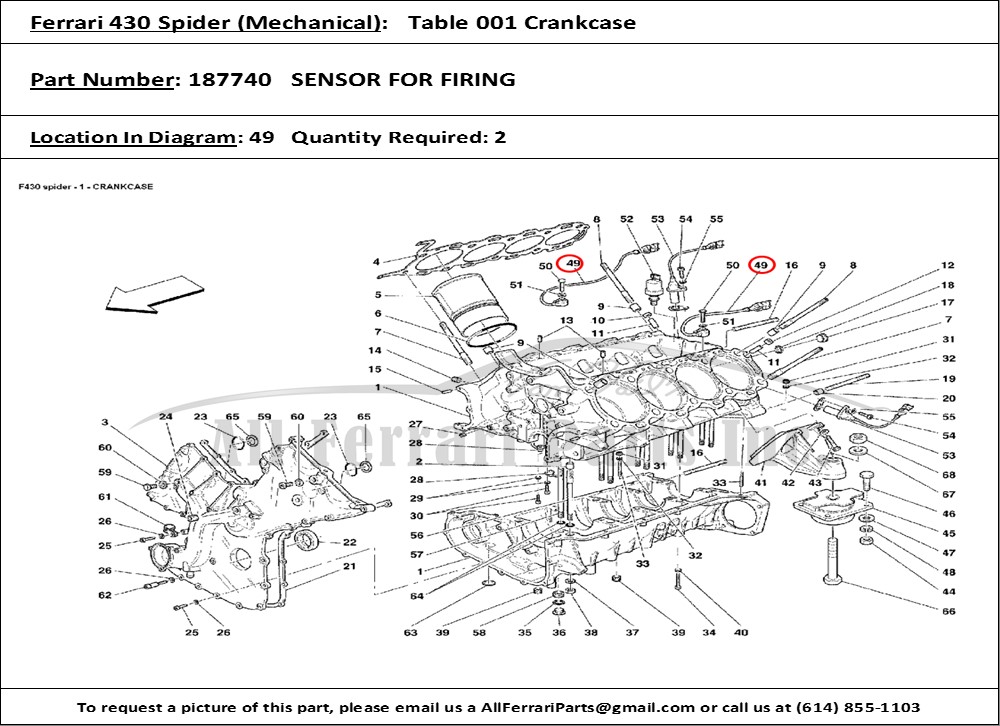 Ferrari Part 187740