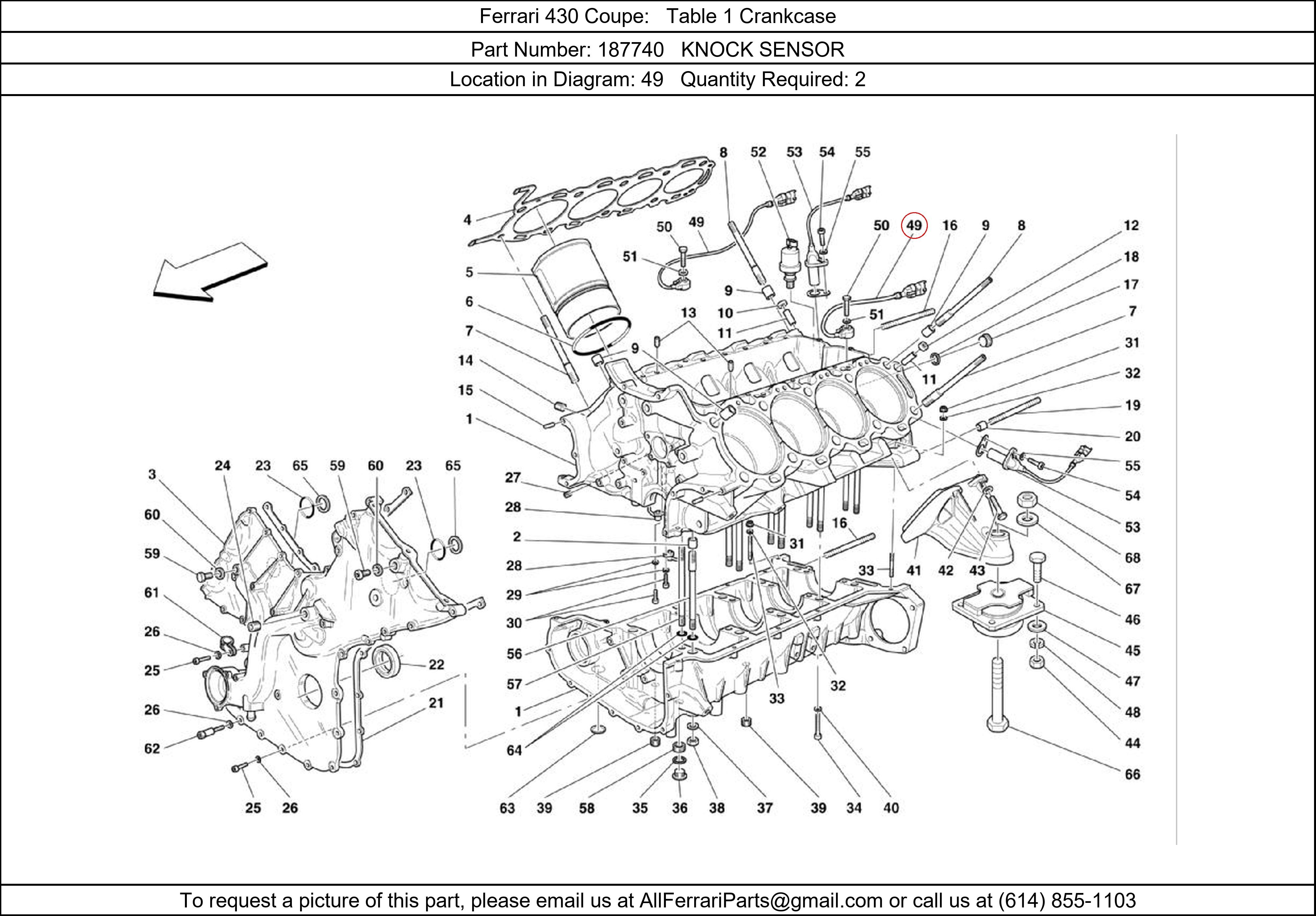 Ferrari Part 187740