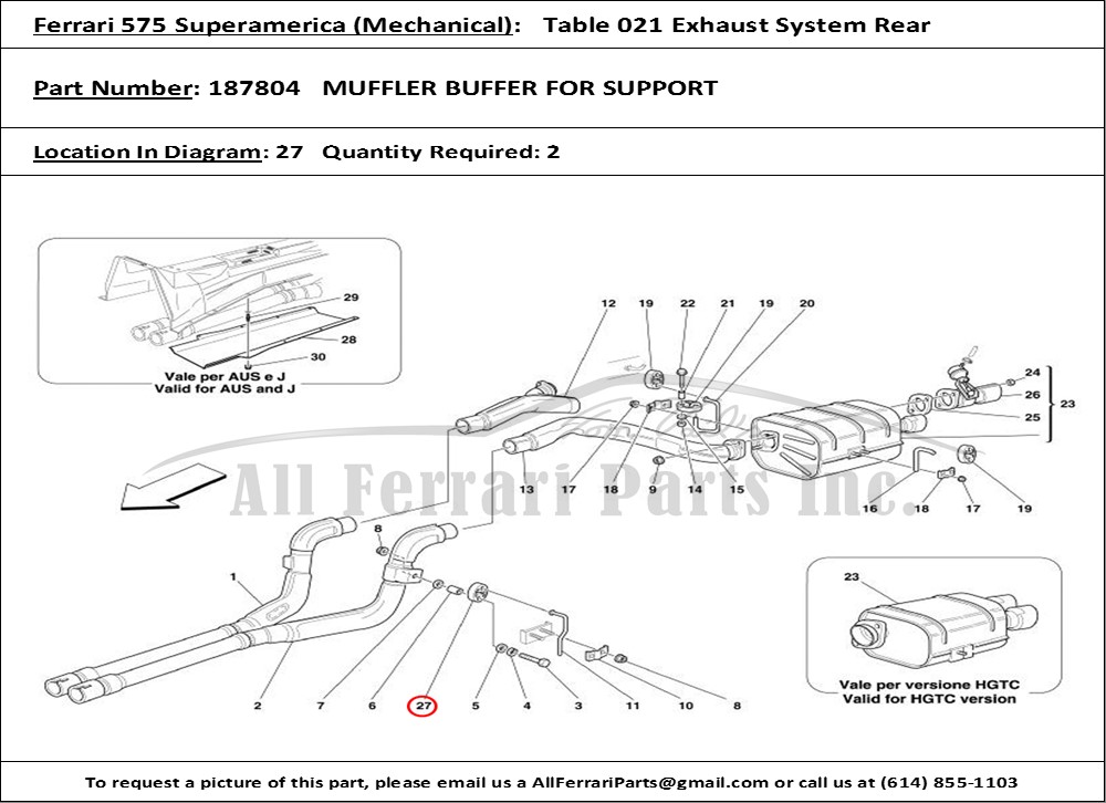 Ferrari Part 187804