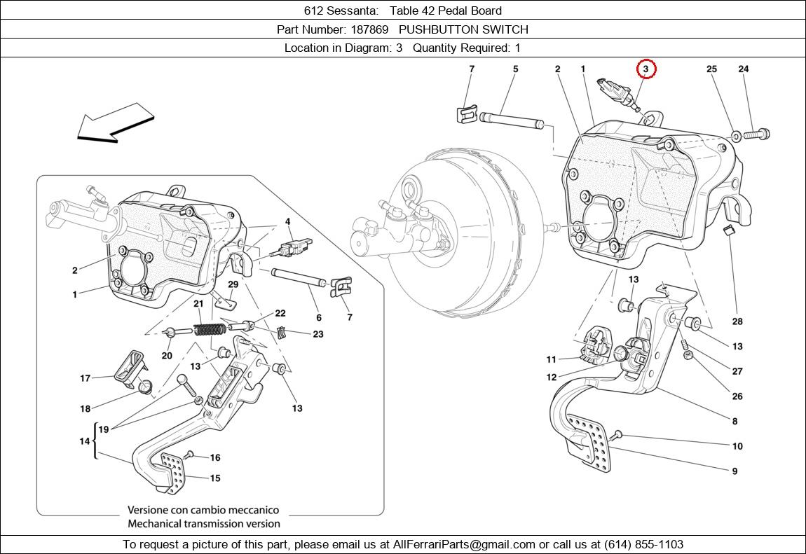 Ferrari Part 187869