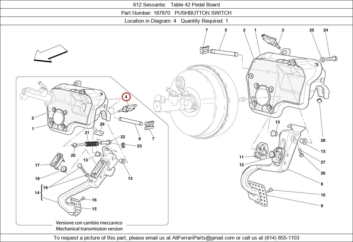 Ferrari Part 187870