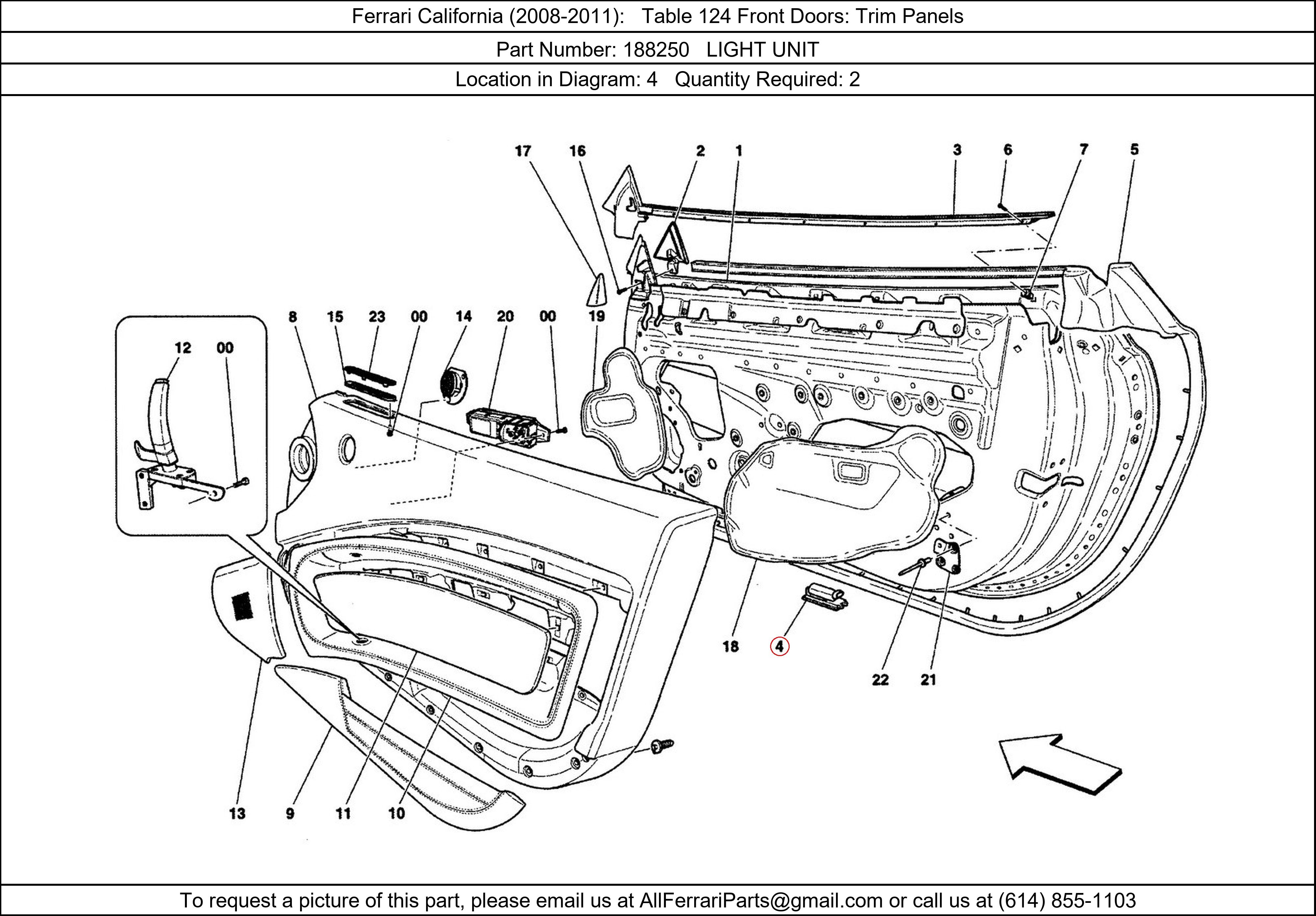 Ferrari Part 188250