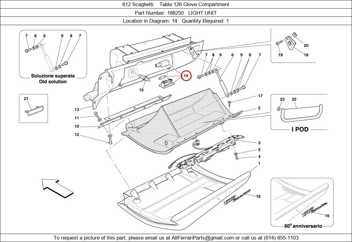 Ferrari Part 188250