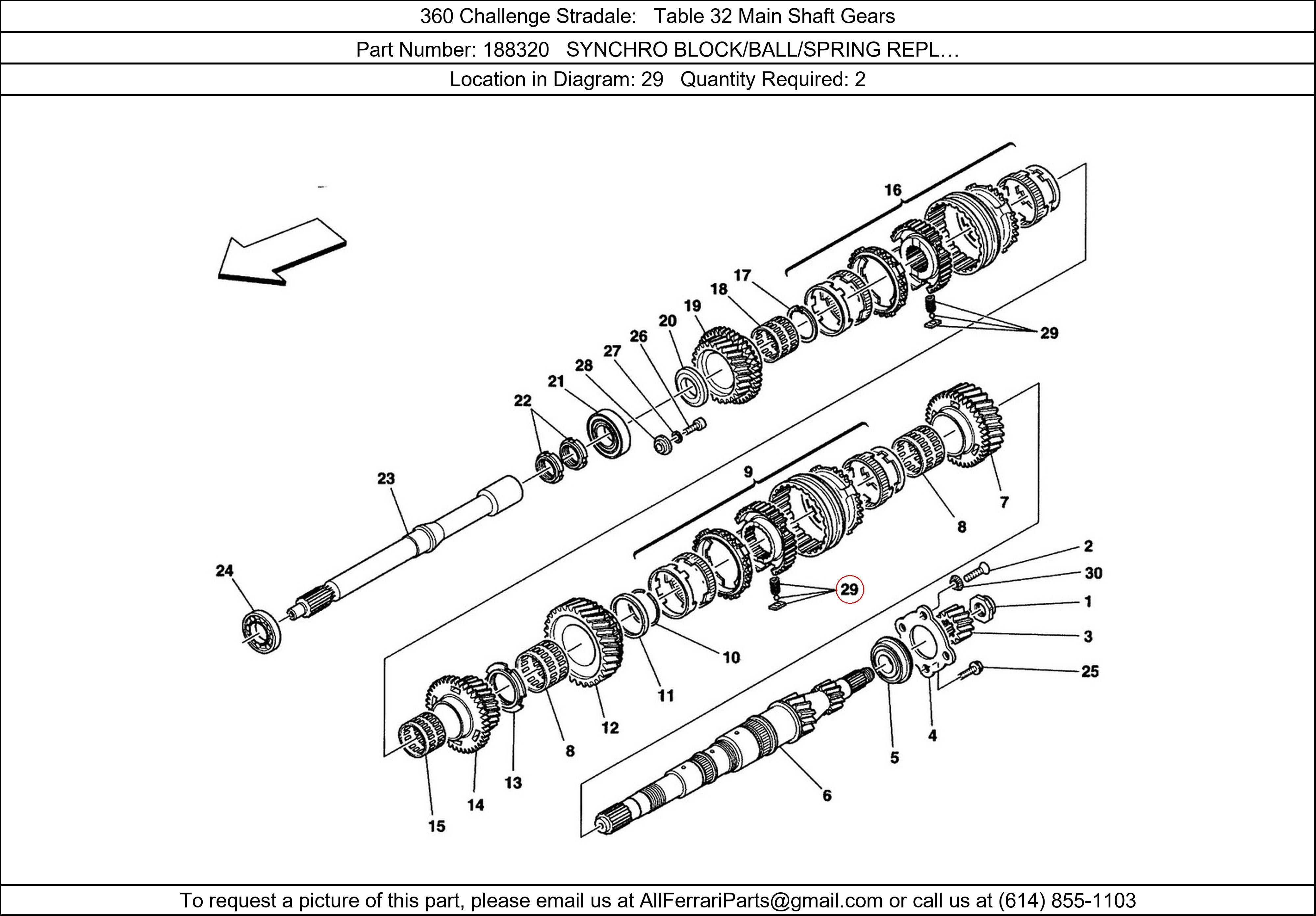 Ferrari Part 188320