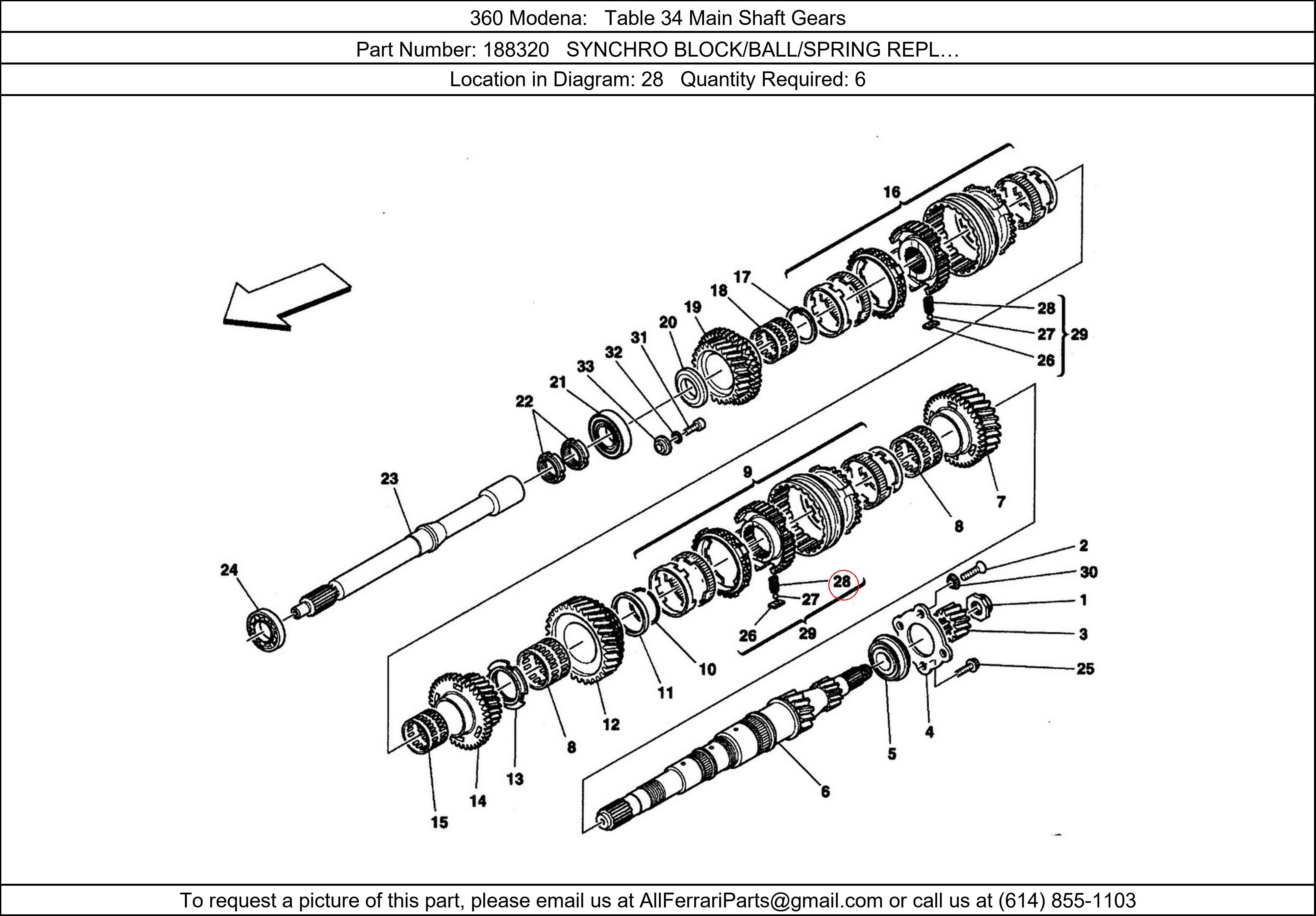 Ferrari Part 188320