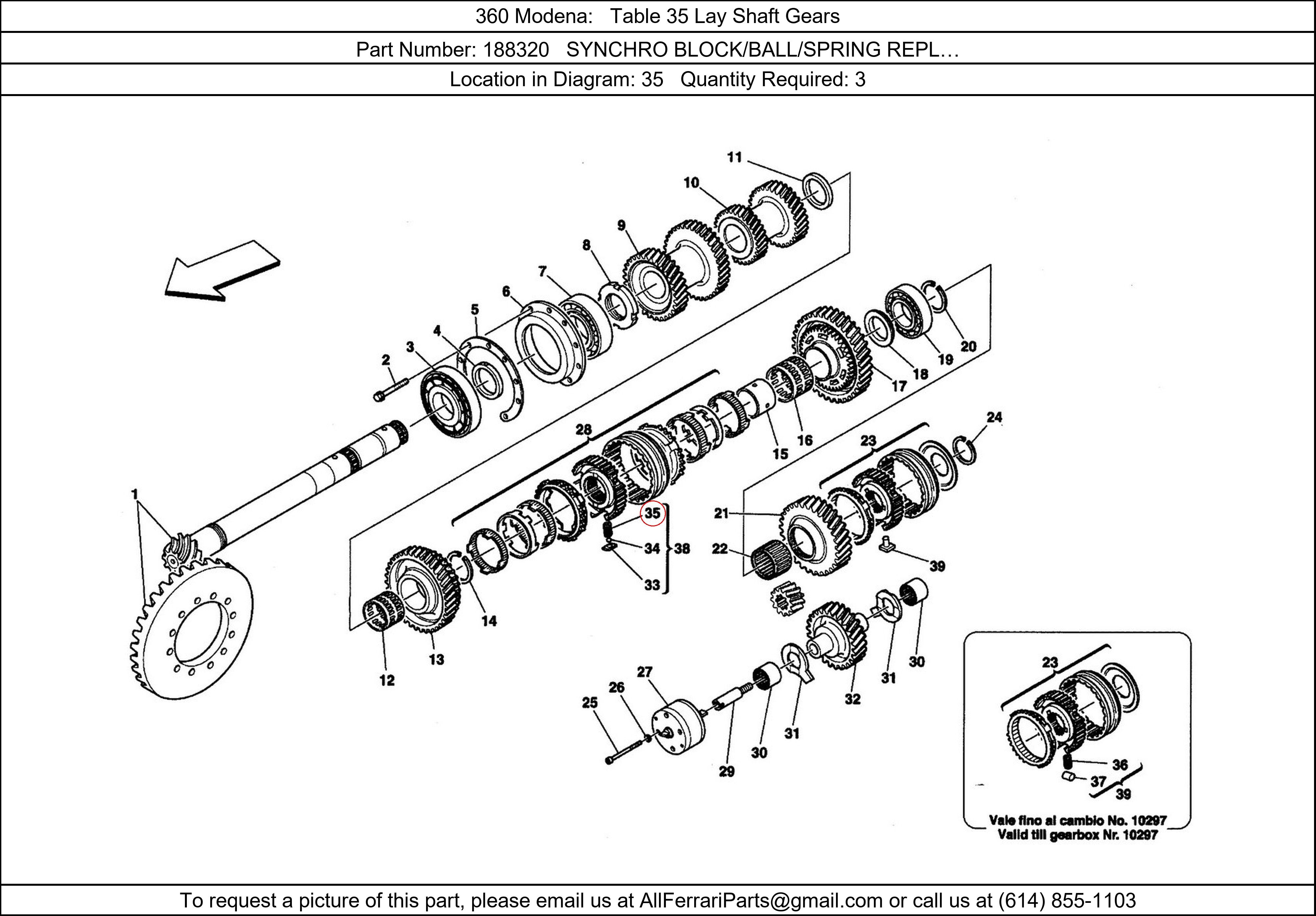 Ferrari Part 188320