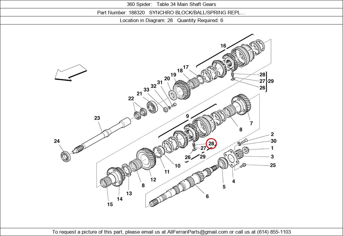 Ferrari Part 188320