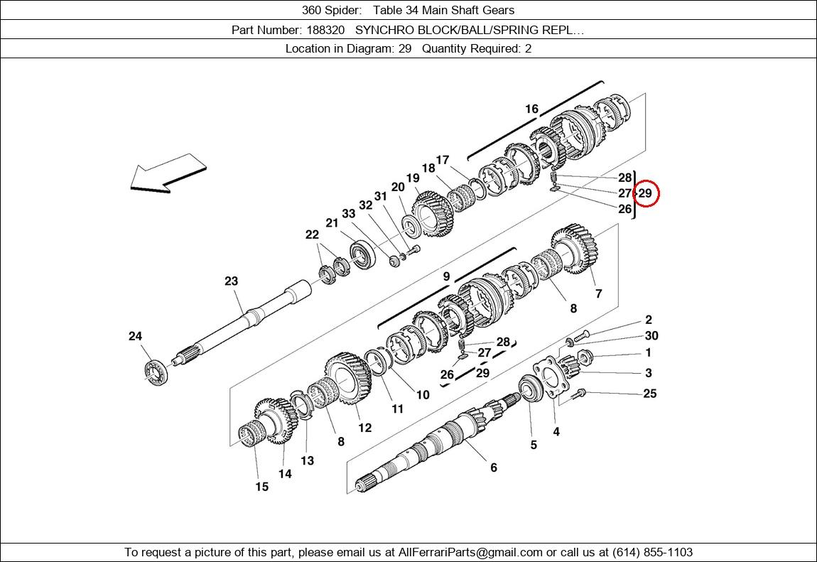 Ferrari Part 188320