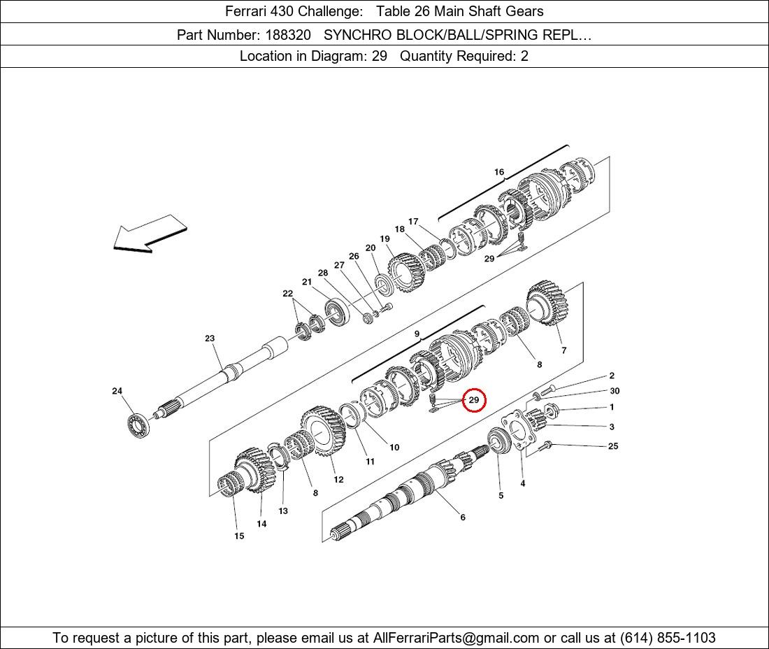 Ferrari Part 188320