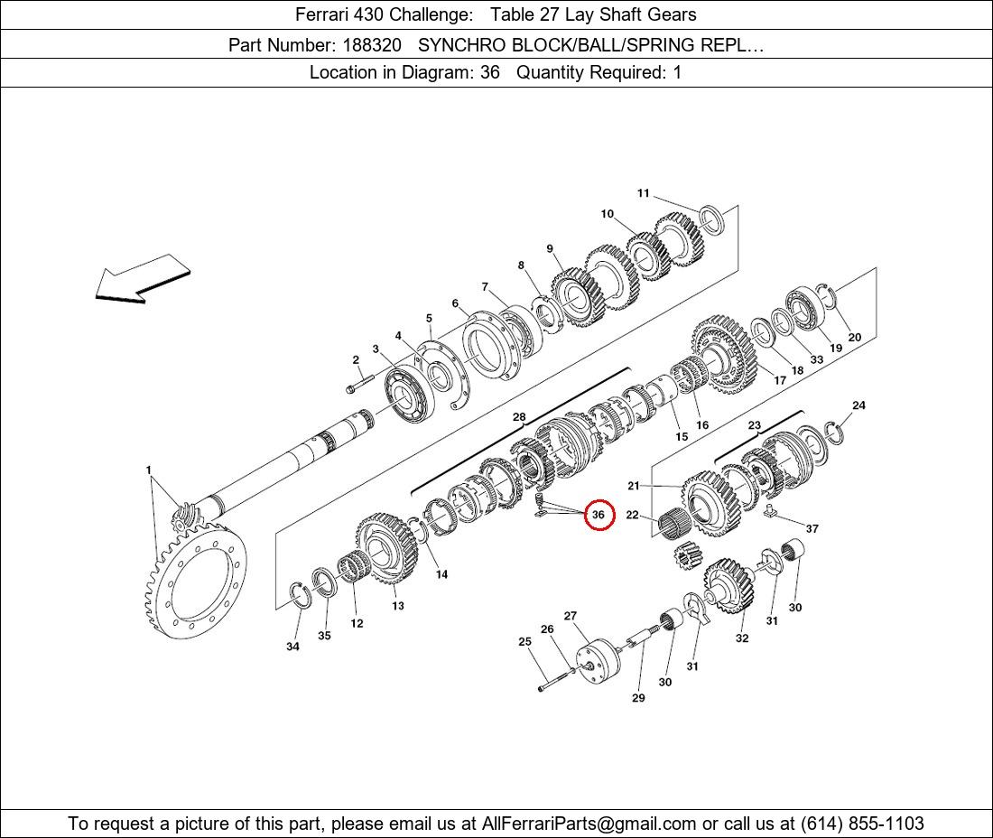 Ferrari Part 188320