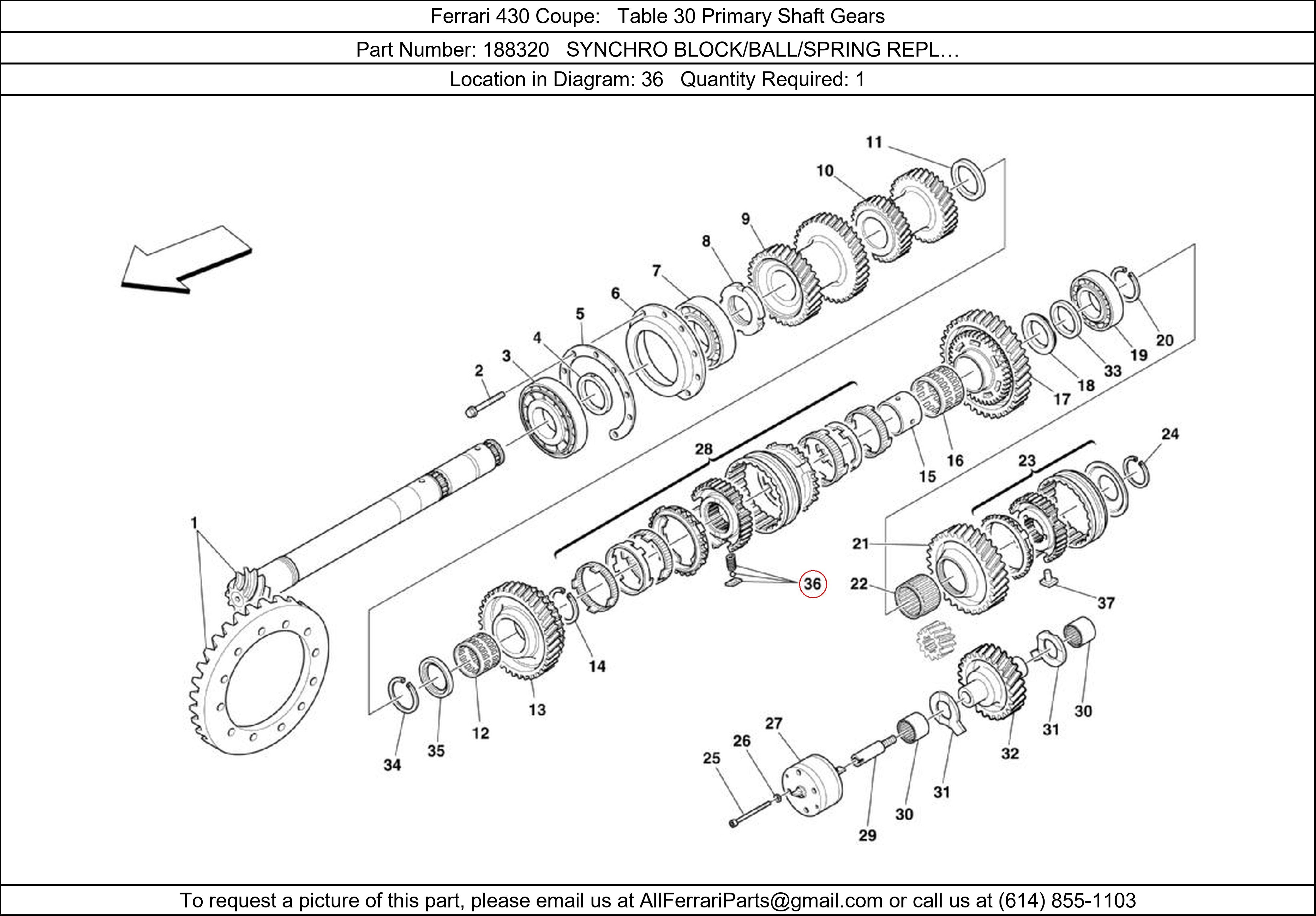 Ferrari Part 188320