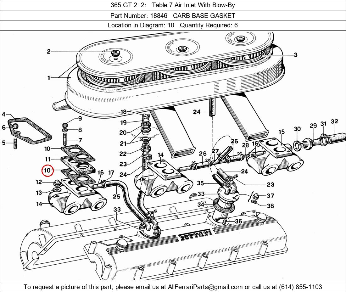 Ferrari Part 18846