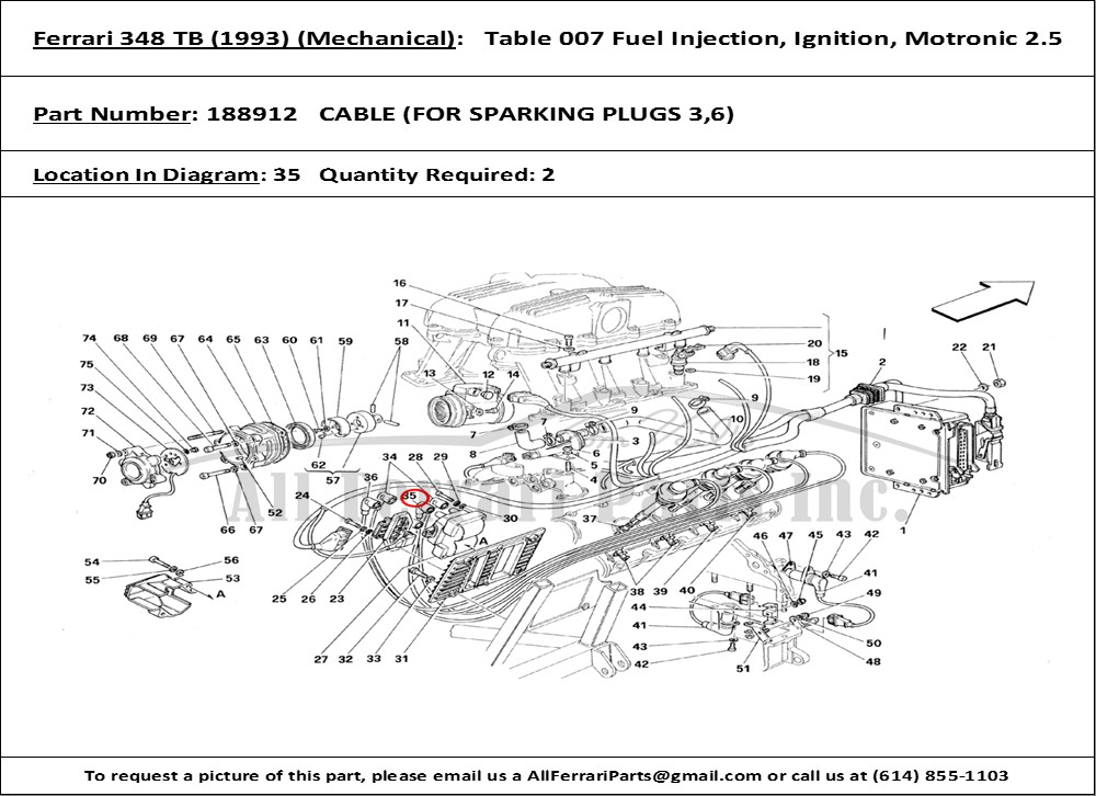 Ferrari Part 188912