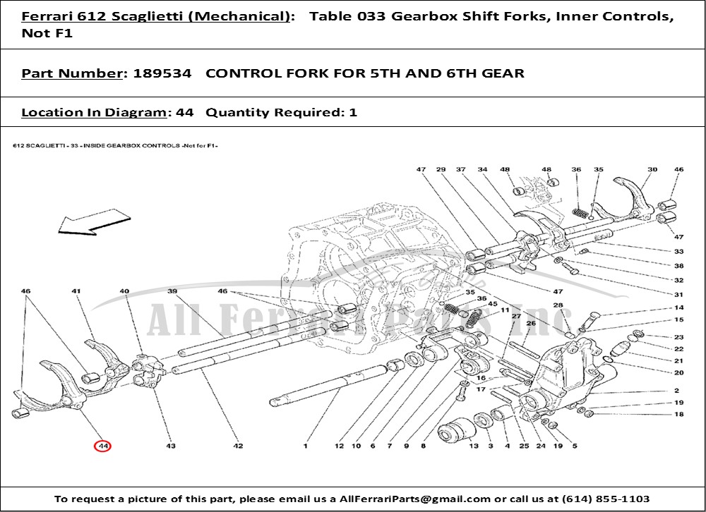 Ferrari Part 189534