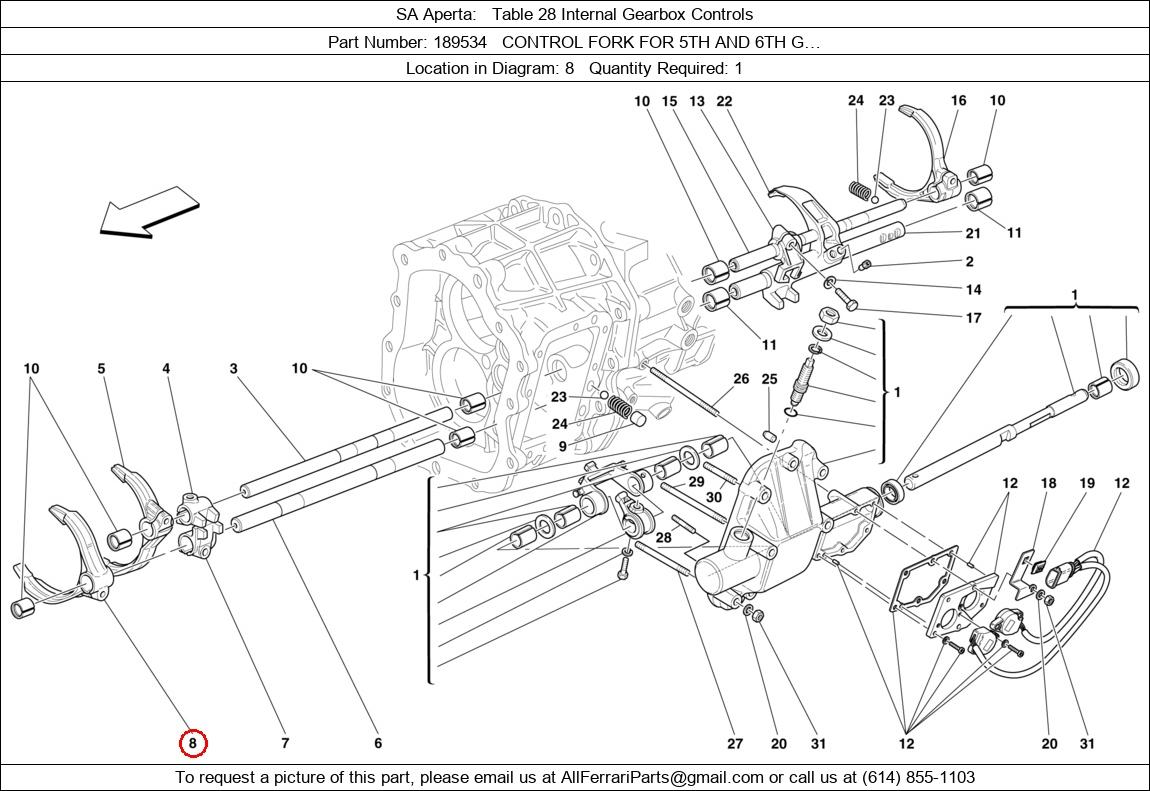 Ferrari Part 189534