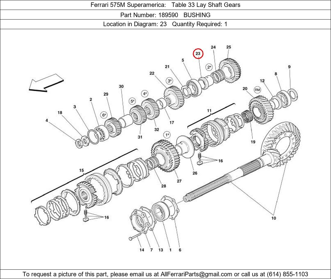 Ferrari Part 189590