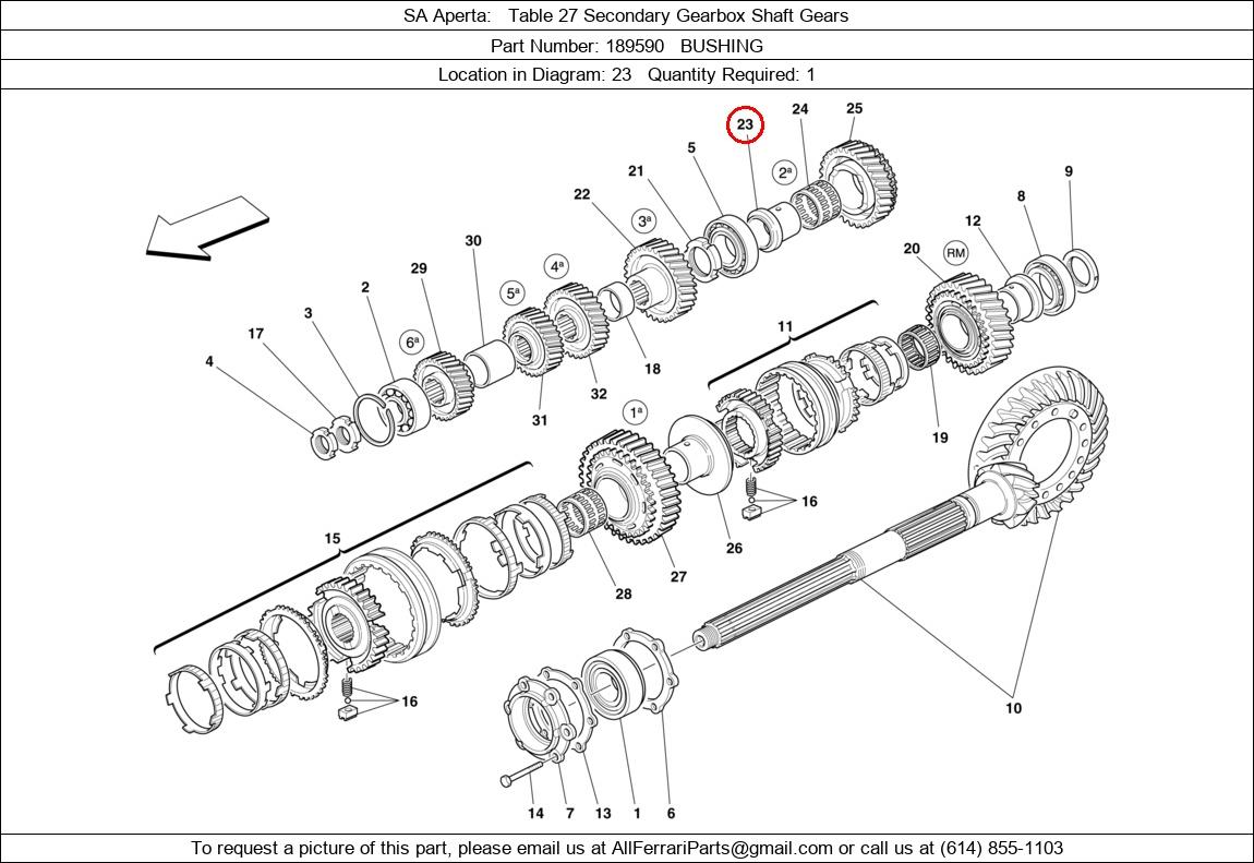 Ferrari Part 189590