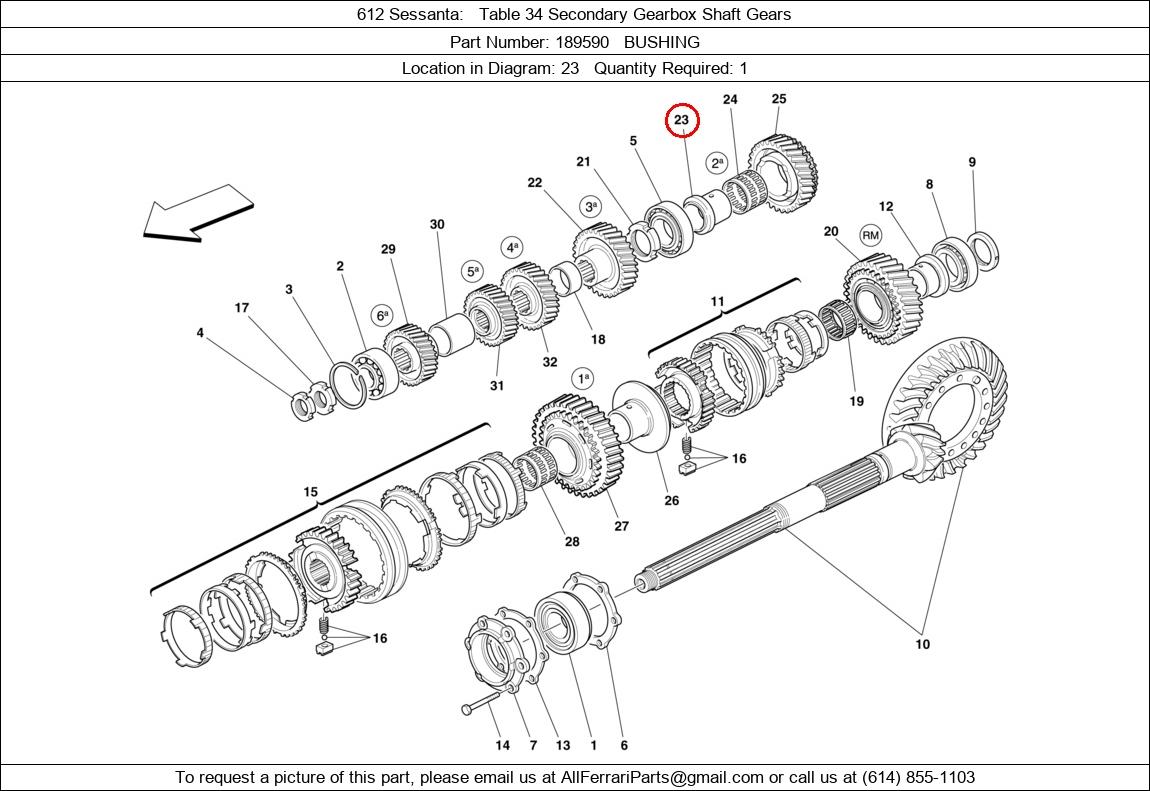 Ferrari Part 189590