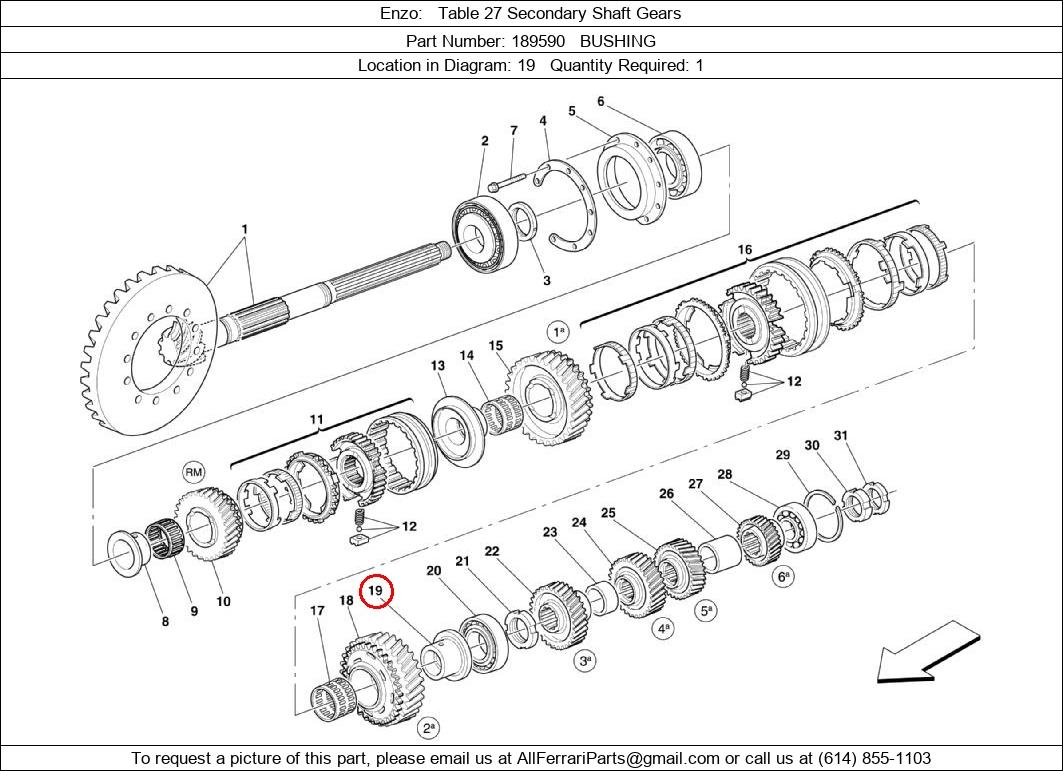 Ferrari Part 189590