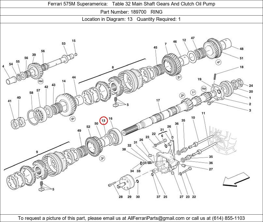 Ferrari Part 189700