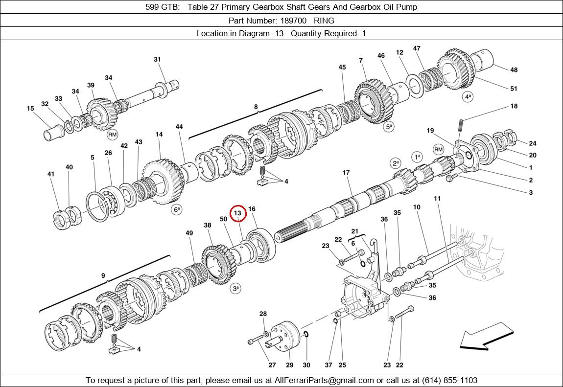 Ferrari Part 189700